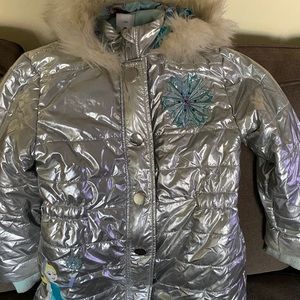 Girls Frozen Winter Coat